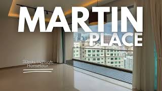 Martin Place Residences - 3-Bedroom   Yard   Helpers Room | D09 | View towards Marina Bay Sands