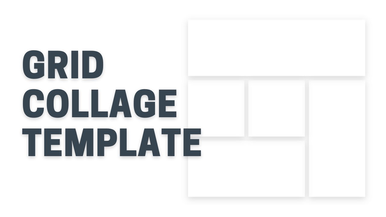 Css Grid Collage Template | HTML & CSS - YouTube
