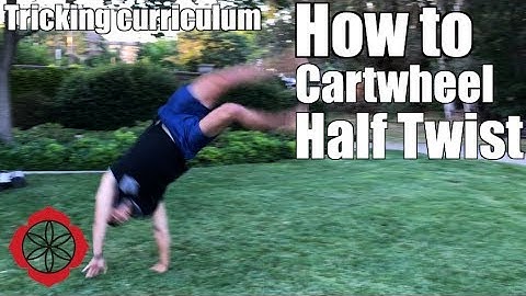 How to Cartwheel Half Twist | Tricking Basics Tutorial