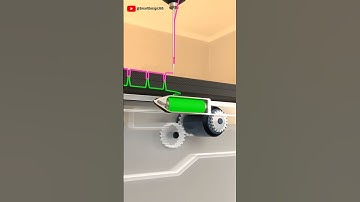 Working principle of shuttle double thread sewing machine#mechanical #mechanics