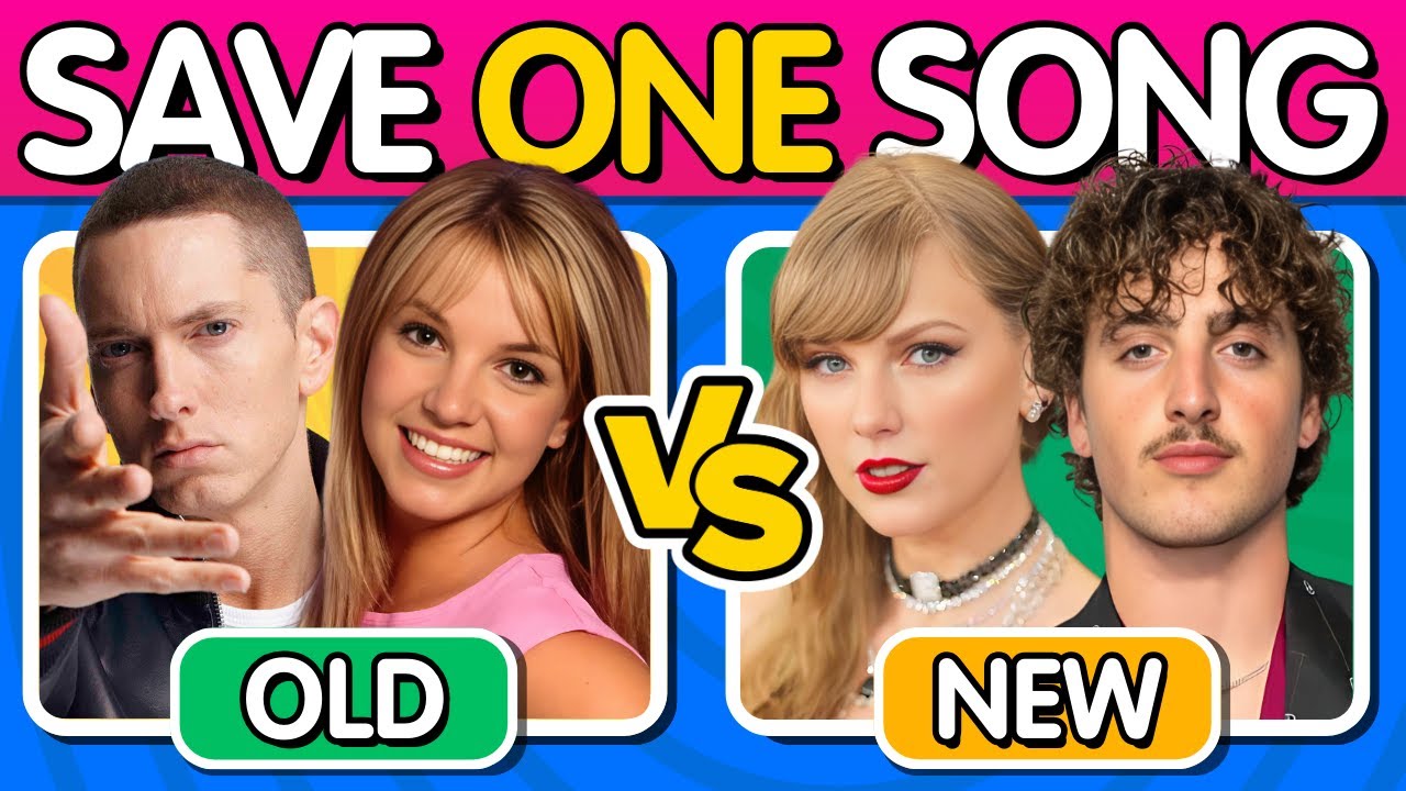 SAVE ONE SONG  Old vs New Songs Edition  Music Quiz  2024