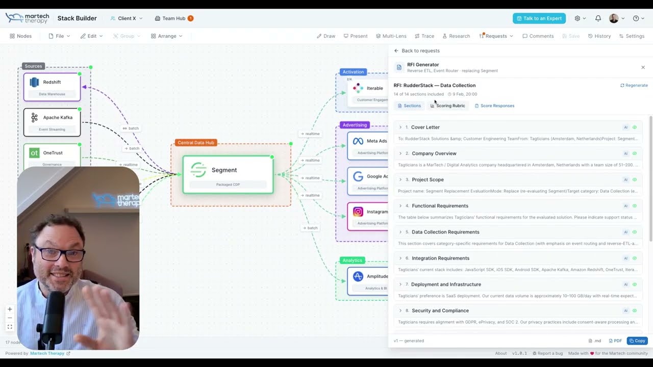 Martech Stack Builder v1.0.1 - yes it is out of BETA 🎉
