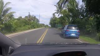 Driving around the island on Compact Road, Babeldaub, Palau
