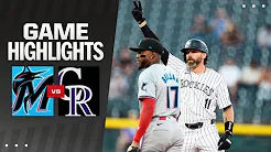 Marlins vs. Rockies Game Highlights (8/27/24) | MLB Highlights thumbnail