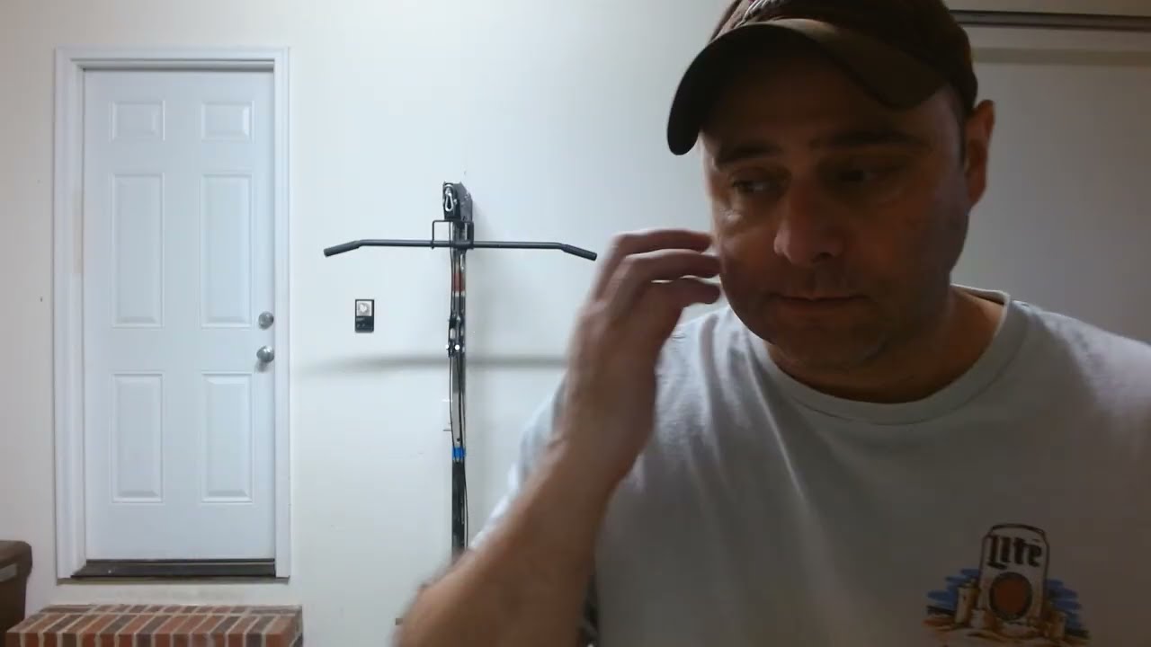 ASMR Gum Chewing Soft Spoken Half Hour Ramble in the Garage