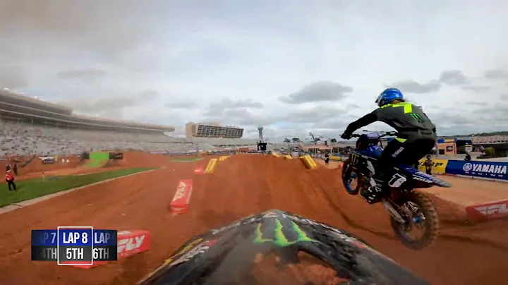 GoPro: Malcolm Stewart | 2021 Monster Energy Supercross | Atlanta 1 | 450 Main Event Highlights