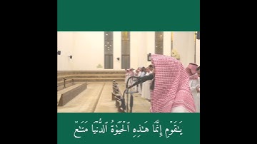 تلاوة هادئة للشيخ محمد اللحيدان