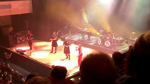 Thumbnail of The Red Hot Chilli Pipers version of Queen's Fat Bottom Girls, at the Caird Hall, Dundee