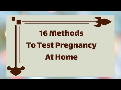 16 Methods To Check Pregnancy At Home||How To Check Pregnancy At Home||Pregnancy Info