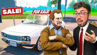 NEGOCIANDO PARA VENDER COCHES 😂 | Car For Sale Simulator 23