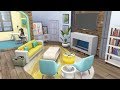 COLORFUL APARTMENT // The Sims 4: Fixer Upper - Home Renovation