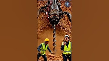 Scorpion Drill 🦂⚙️ #NextGenMachines #MegaBuild #EngineeringPower #AIConstruction #TechInAction