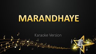 Marandhaye - D. Imman Karaoke Version