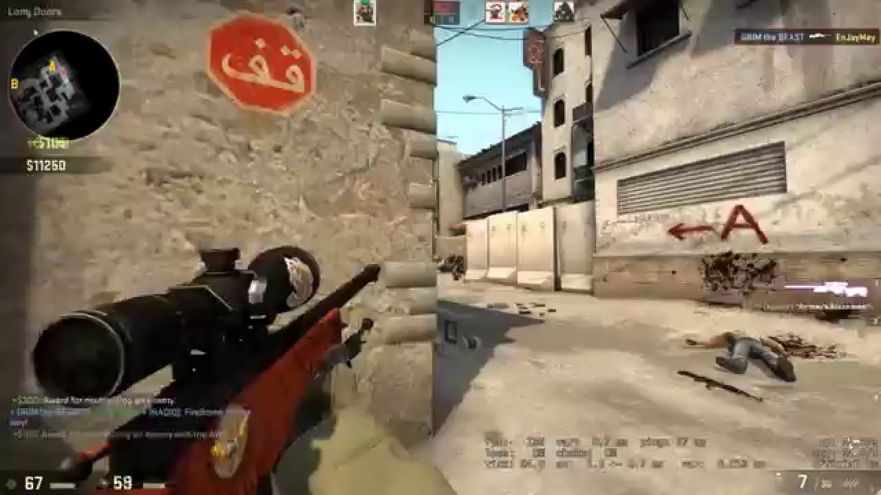 CSGO - GRIM the BEAST - 1 v 5 Ace Clutch de_dust2 January 2016 - YouTube
