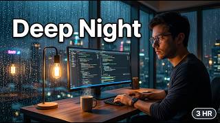 Focus Music for Coding | 3 Hour São Paulo Rain Session #348 🌧️