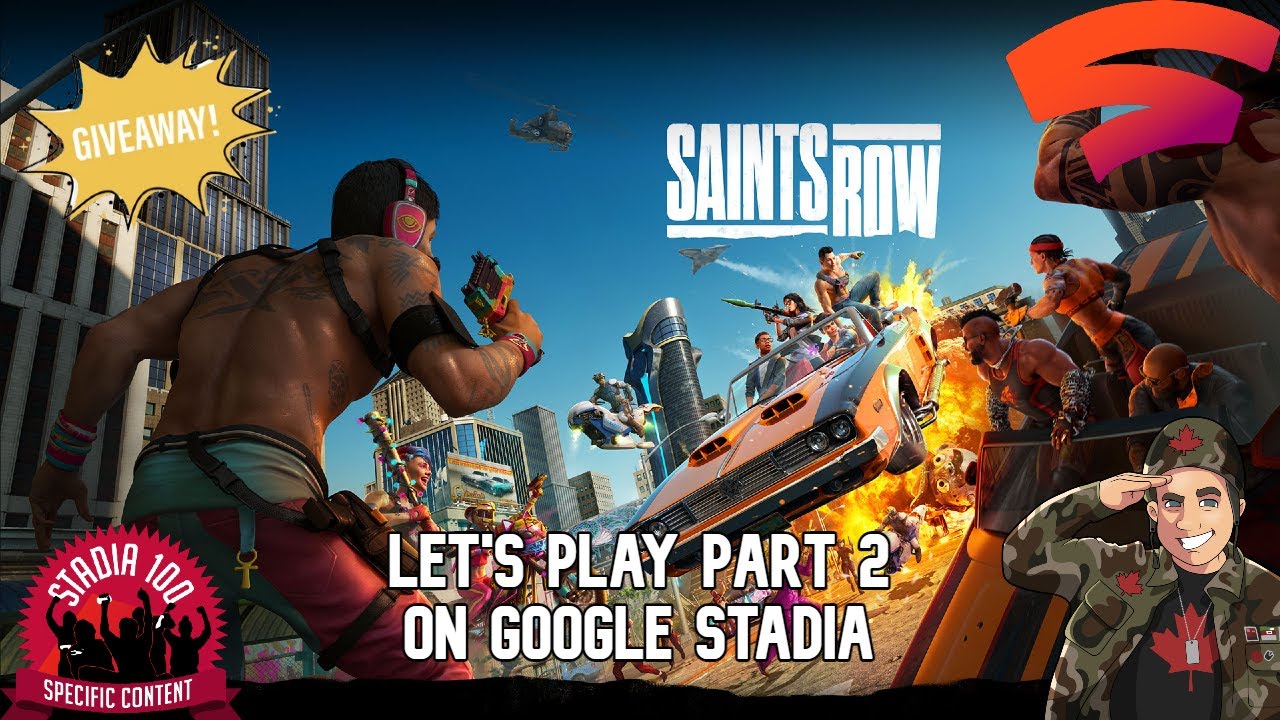 Saints Row on Google Stadia Let's Play Part 2