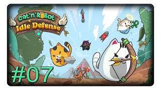 Welle100! #07 || Let's Play Cat'n'Robot: Idle Defense | Deutsch | German screenshot 4