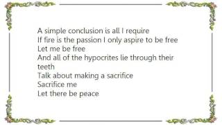 Bob Mould - Sacrifice - Let There Be Peace Lyrics