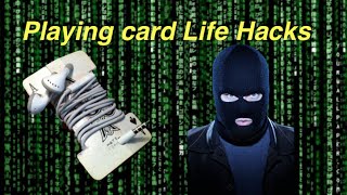 Life Hacks With Cards!