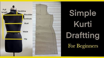 Kurti cutting | How to make a Simple Kurti ✅ | Kurti Cutting Full Tutorial @yourfirstdesign