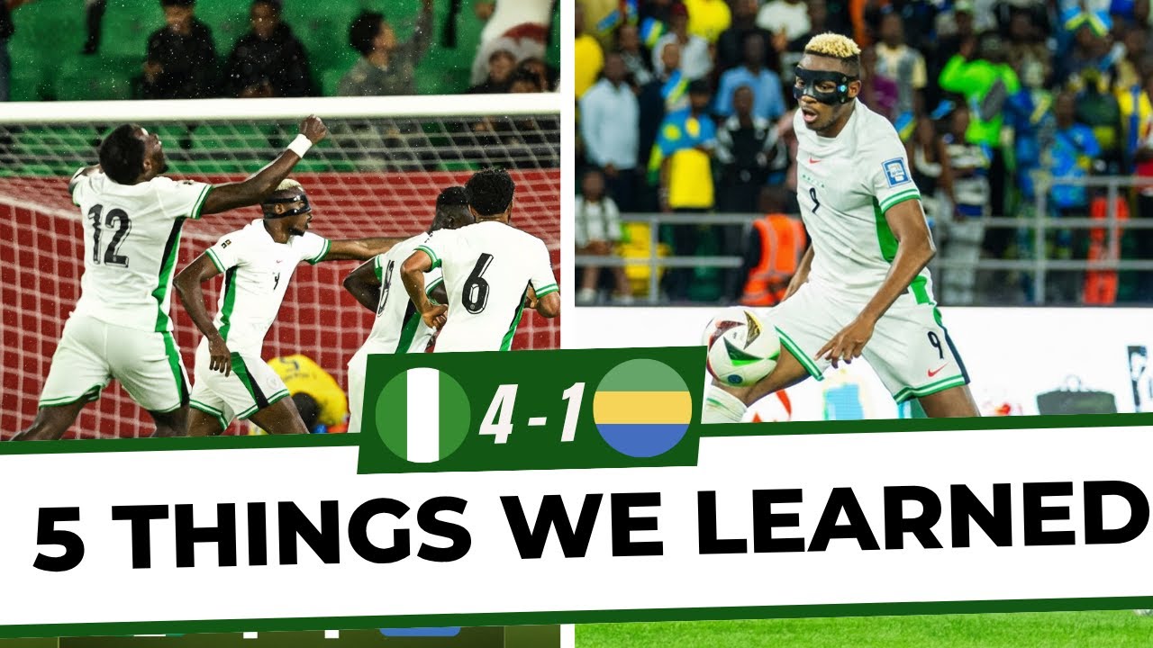 Нигерия 4-1 Габон, отборочный турнир чемпионата мира по футболу FIFA, анализ матча после матча