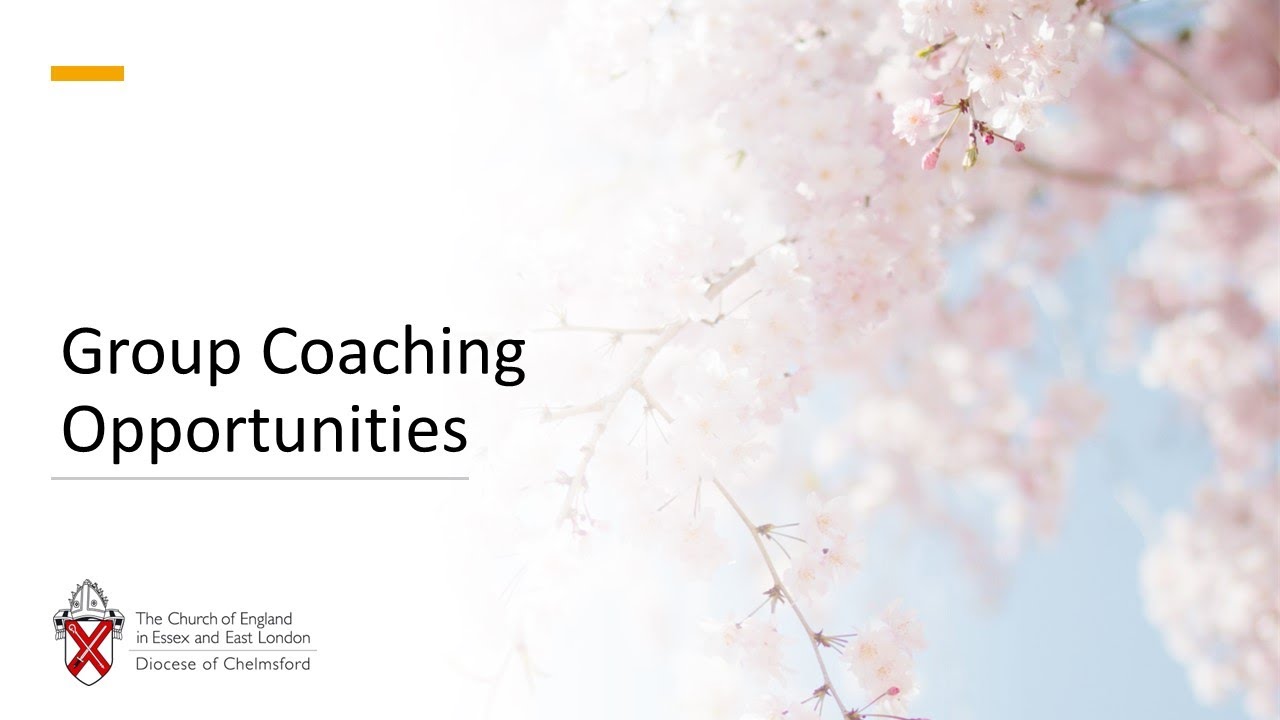 Group Coaching Opportunities in the Diocese of Chelmsford