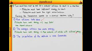 BMAT 2011 Section 2 - Q06 Chem - Chemical reaction - Worked Solution