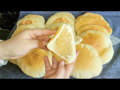 خبز أو عيش باللبن الرايب طري فى فرن البوتجاز بطريقة سهلة