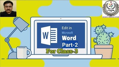 EDITING IN MS WORD (Part-2) #ItBloom #viralvideo2021 #computerlearning #computerscience