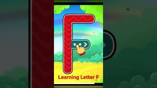 Learning Letter F Learn To Write Uppercase Letter F