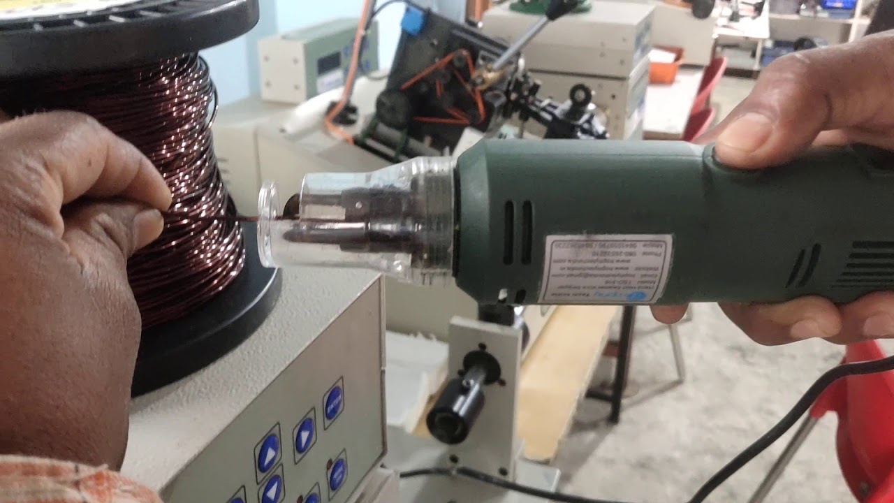 Copper wire enemal remover. Coilsindia