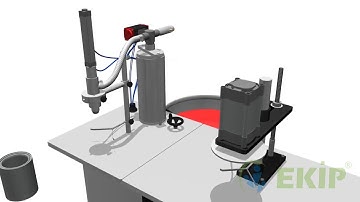 Volumetric Filling Machines 3d Animation