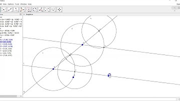 geometric constructions using geogebra