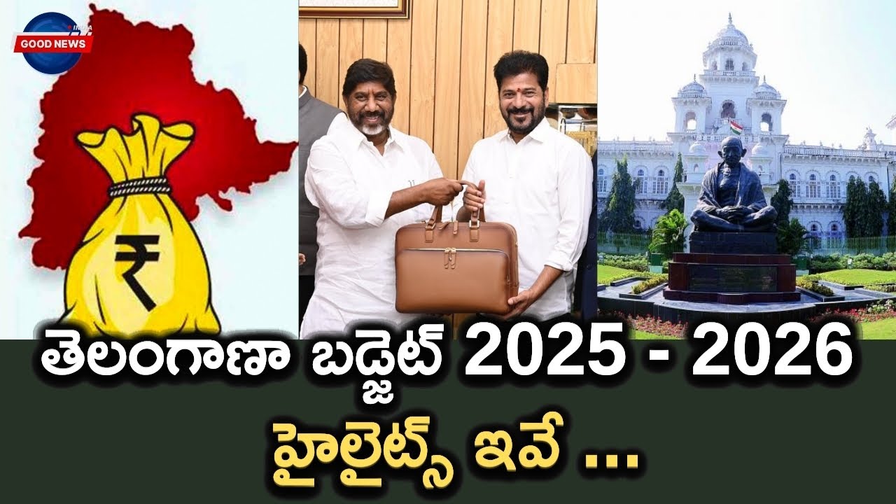 Telangana Budget 2025 - 2026 Highlights | Telangana Assembly Budget Session 2025 | CM Revanth Reddy