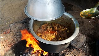 Spicy Desi Chicken Kasha | Village style cooking