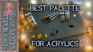 ✨ Is this the best palette for acrylics? 💫