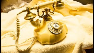 USTel-Model 5 (Contessa) Rotary Dial Housing with 581 W.E. Network - Still for Sale!