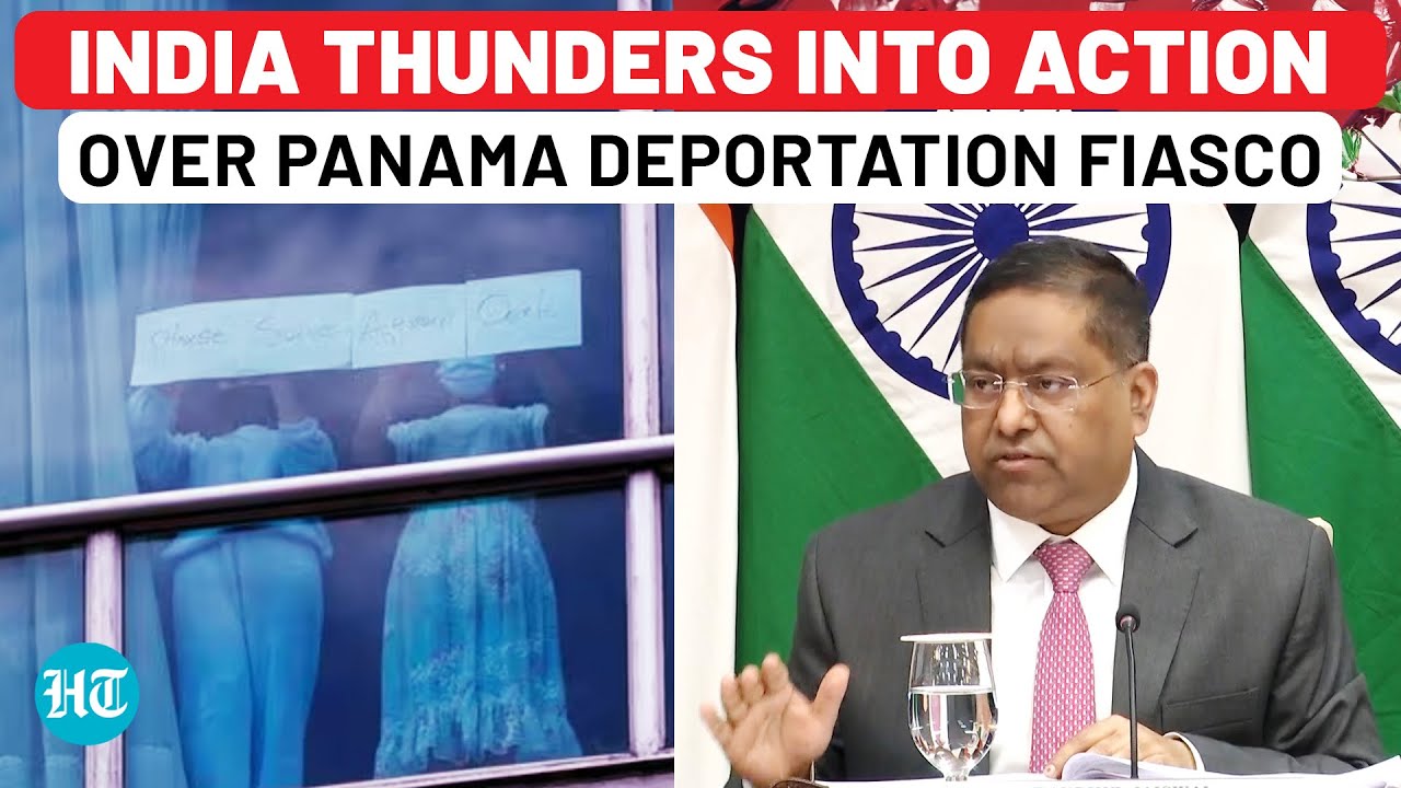 Watch: India's Unshakable Reply Amid Panama’s Deportation Fiasco | MEA Claps Back Hard With This...
