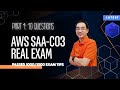 🌟 [Latest] AWS SAA-C03 Real Exam | Part 4: Q31-40 | Compliance, Governance &amp; Performance Tuning 🛡️📈