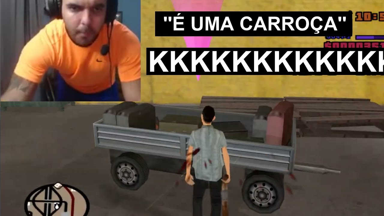 GTA SA RANDOMIZER: FICOU 6 HORAS NA MESMA MISSÃO KKKKKKKKKKKKKKKK (MELHORES MOMENTOS) REnanPLAY
