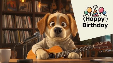 Happy Birthday Wishes Video 2025 | 3D Animation + Cheerful Music for Friends & Family