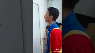 tik tok Lucu Snow man anak indomaret