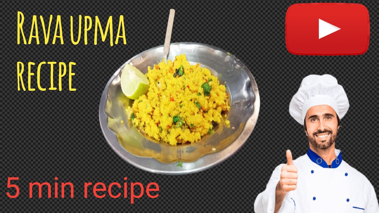 upma recipe | rava upma recipe | how to make uppittu | sooji umpa ...