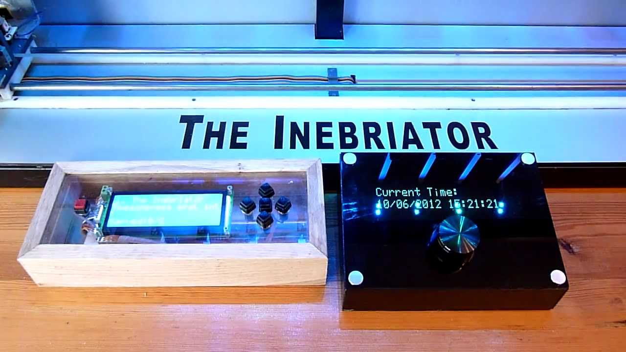 The Inebriator - Arduino Cocktail Machine - Dispensing Voodoo