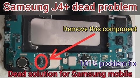 samsung j4+ dead problem solution| samsung j4+ no power on