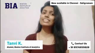🚀 Success Story: From BIA Data Science Course to Wipro | Tanvi