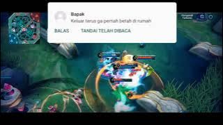 Story WA Ml Keren Lagi Mabar di Chat Bapak