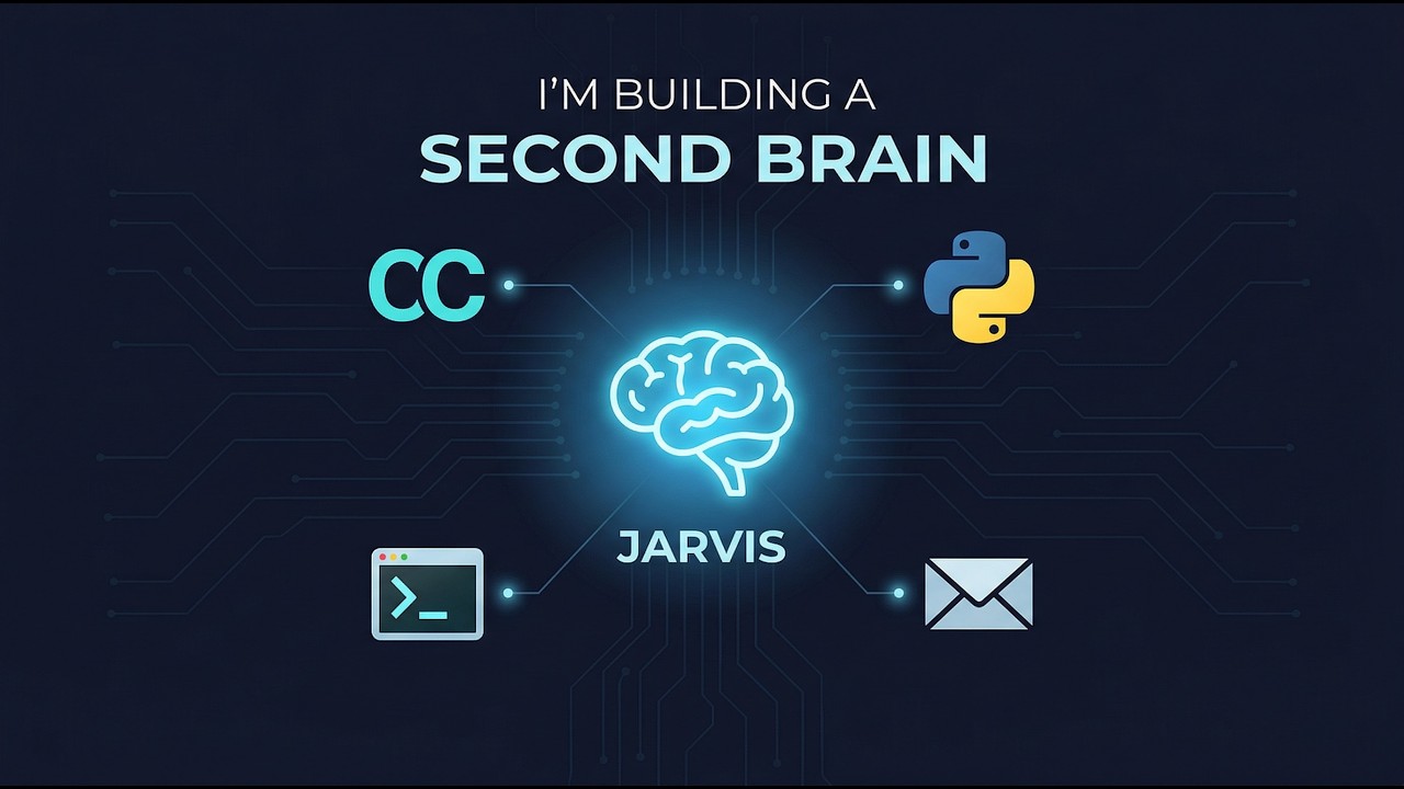 Building JARVIS: A True Second Brain with Claude Code - YouTube