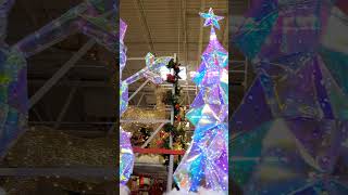 Iridescent Christmas Tree &amp; Snowman #samsclub