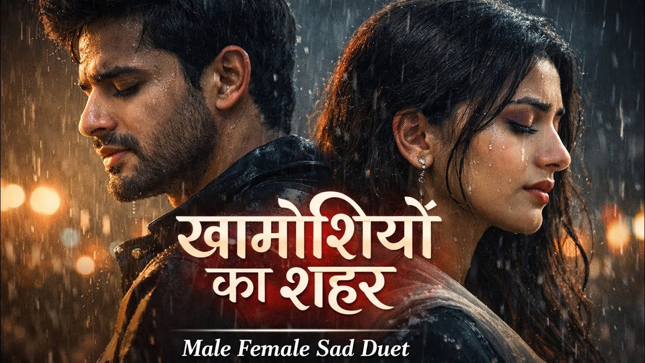 खामोशियों का शहर | Male Female Sad Duet | Bollywood Emotional Song | Heart Touching Love Song